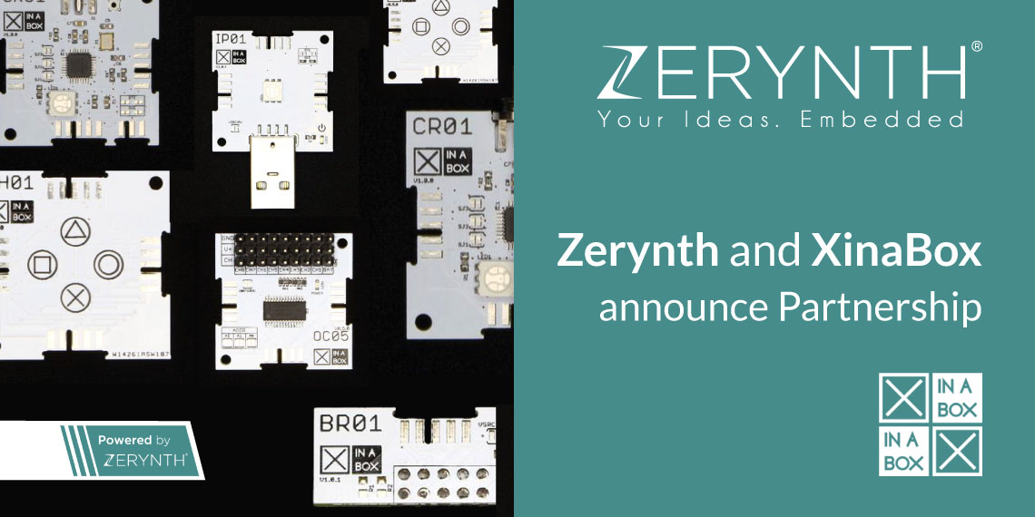 XinaBox and Zerynth announce partnership