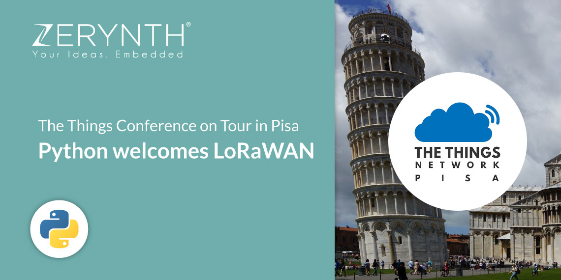 The Things Conference on Tour in Pisa – Python welcomes LoRaWAN
