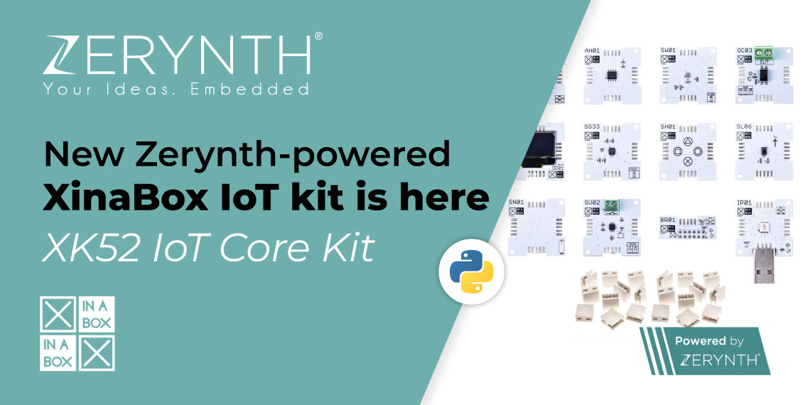 New Zerynth-powered XinaBox IoT kit is here – XK52 IoT Core Kit